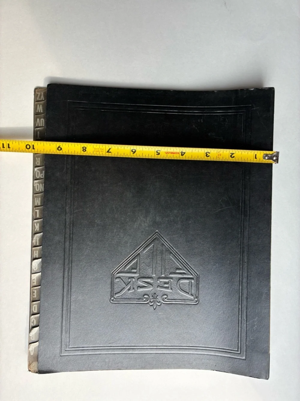 Vintage Alphabetical Desk Organizer File